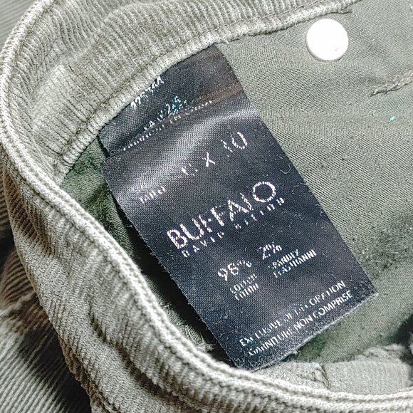 Buffalo Green Corduroy Pants - Picture 5 of 5